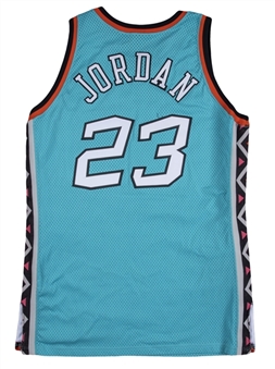 1996 Michael Jordan Game Issued Eastern Conference All-Star Team #23 Road Jersey (MEARS)